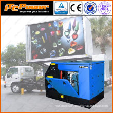 16kVA super Quiet diesel generator for LED mobile advertising trucks jiangsu supply